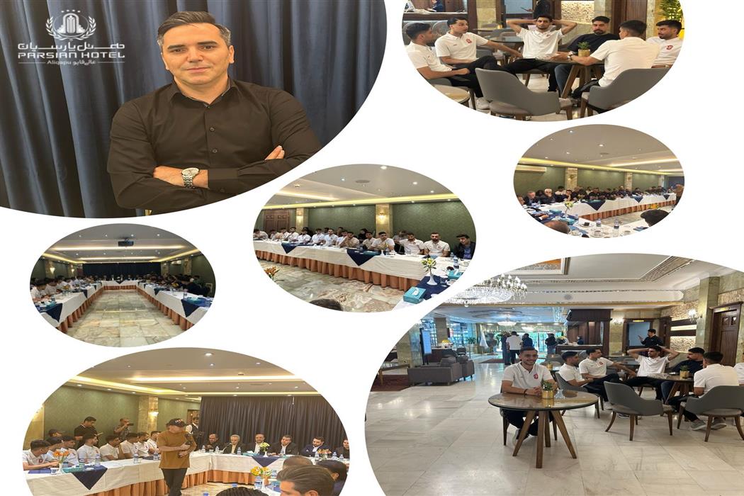 مراسم معارفه تیم فوتسال باشگاه گیتی‌پسند در هتل پارسیان عالی قاپو